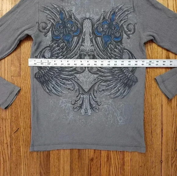 MMA Elite Mens Thermal Shirt Size Small - Picture 5 of 7